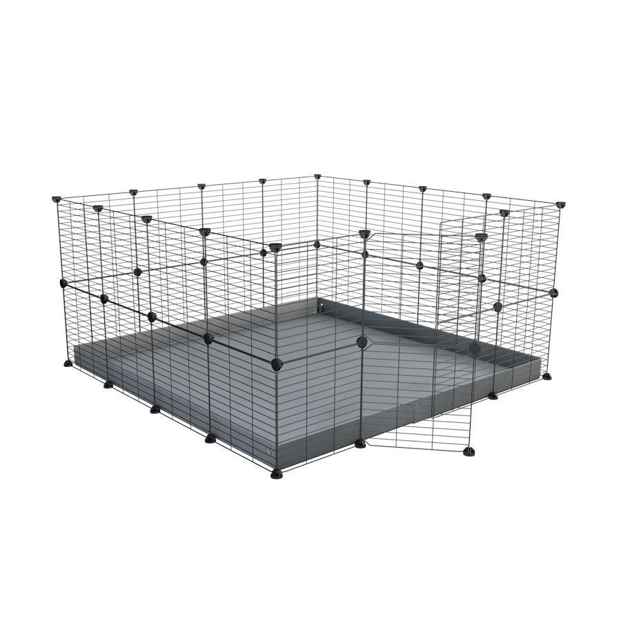 Kavee - 4x4 C and C Cage for Rabbits | Kavee C&C Cages USA With lid