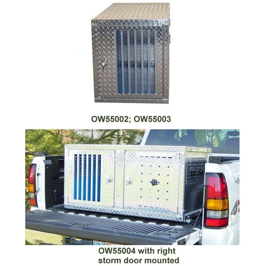 Owens Aluminum Dog Boxes for Trucks K9 Transport Series Knockdown Series