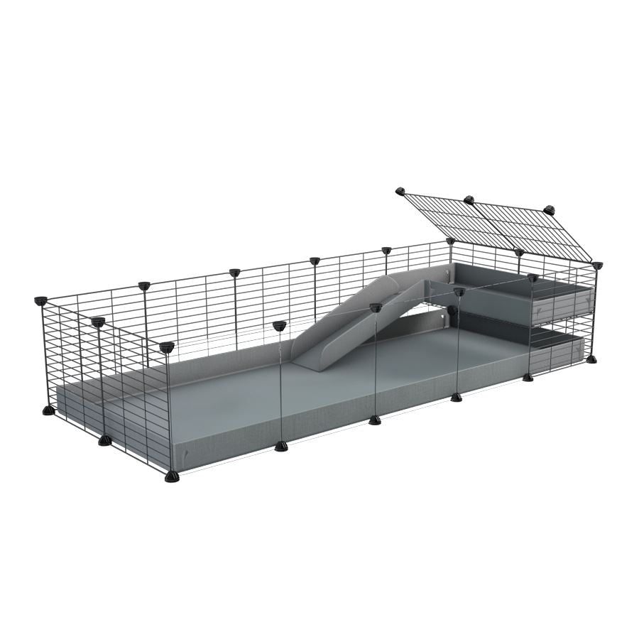 Cavy cage Loft 5x2 avec plexiglass