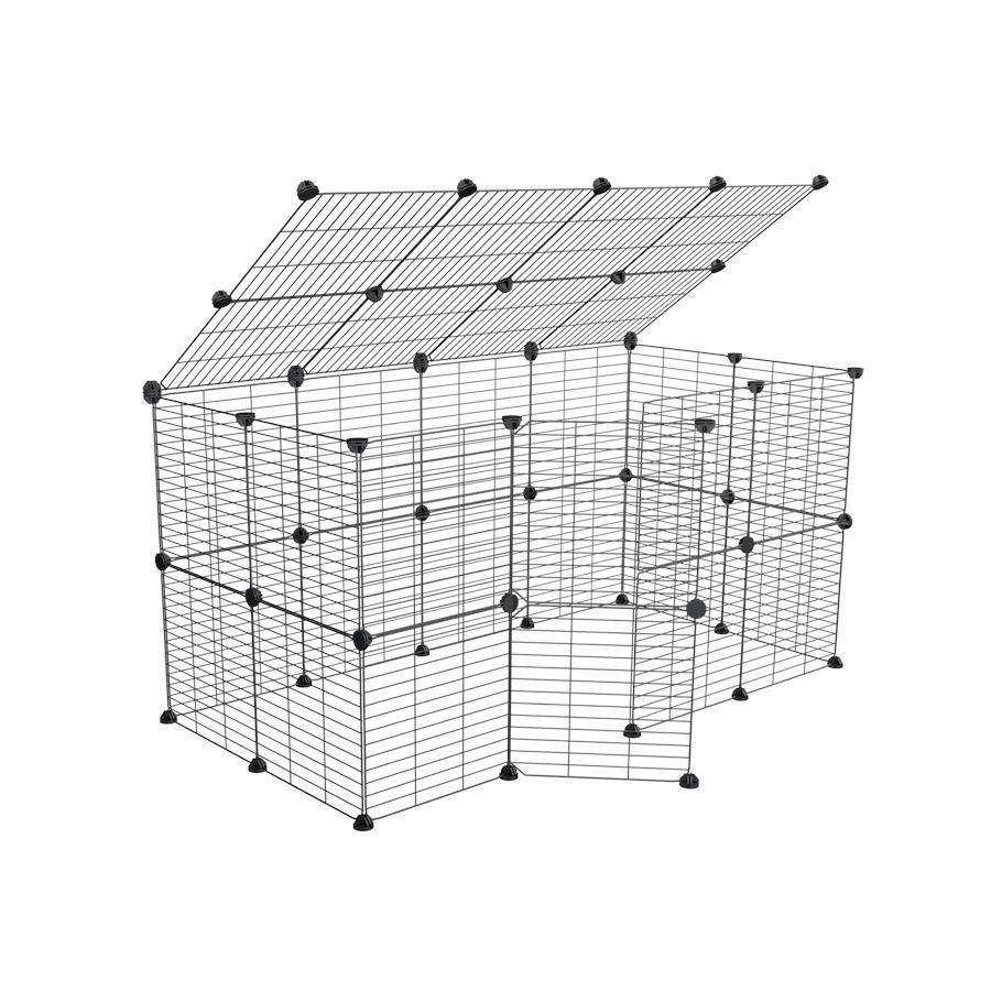 Enclos extérieur double hauteur – Rectangulaire