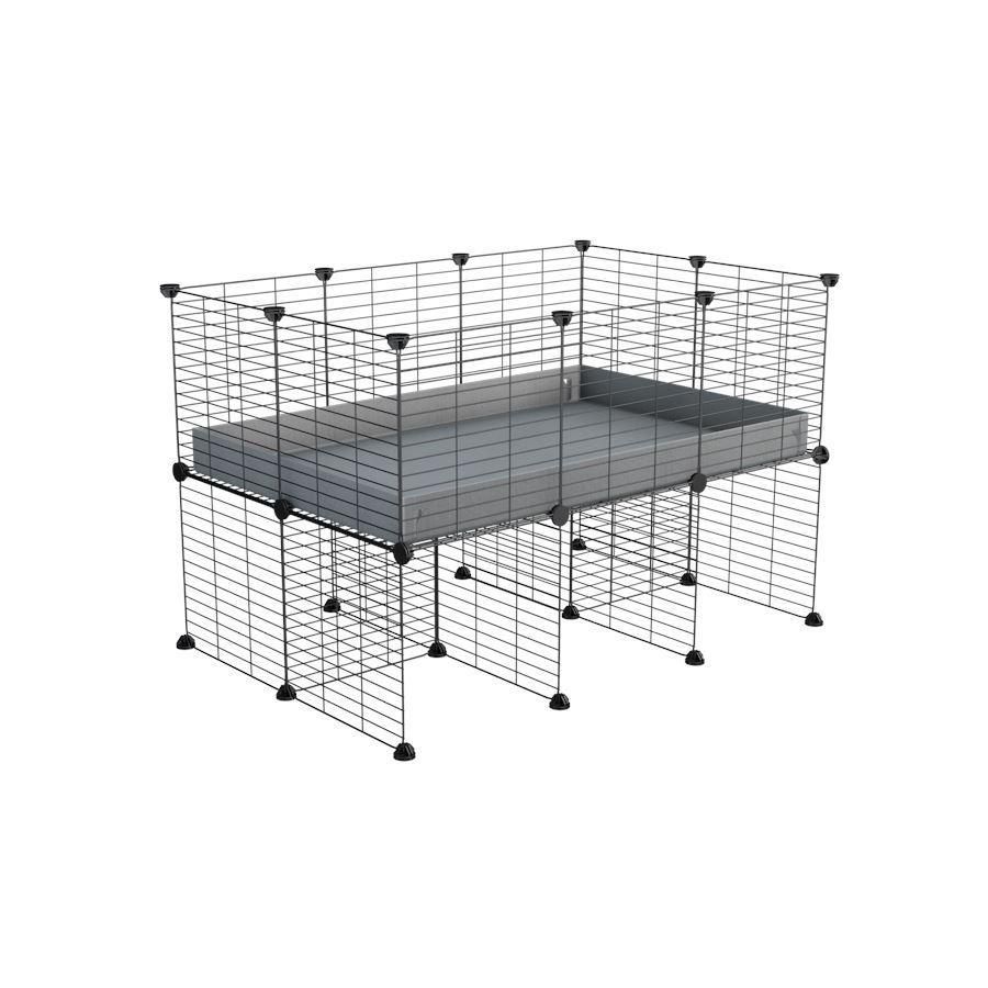 Cavy Cage Rehaussée 3x2