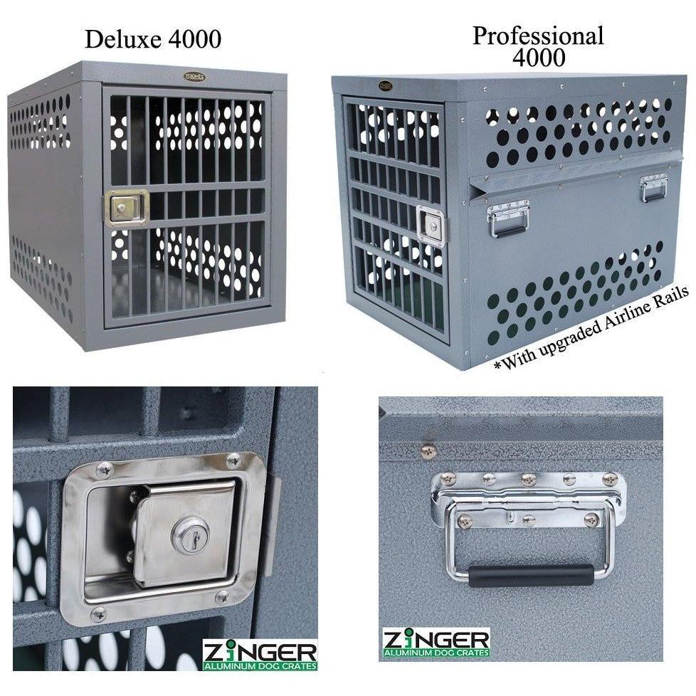 Zinger Aluminum Escape Artist Professional Series Dog Crate