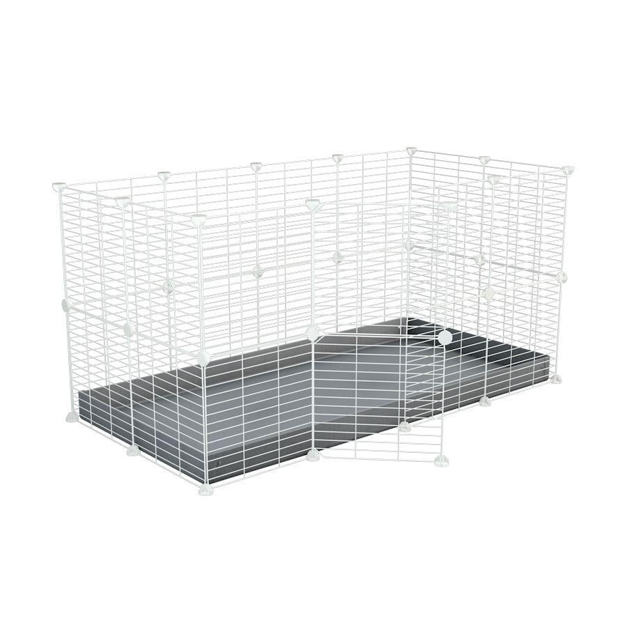 Cavy cage Blanche pour lapin 4x2