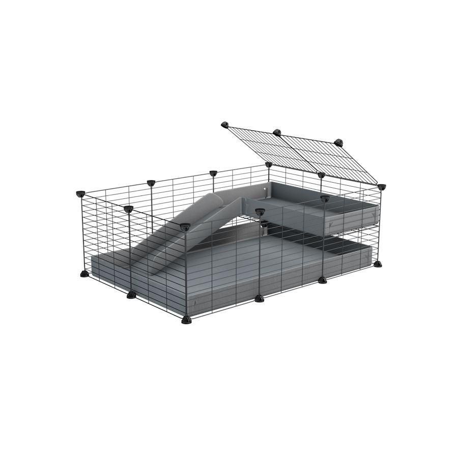 Cavy Cage 3x2 Loft et Rampe