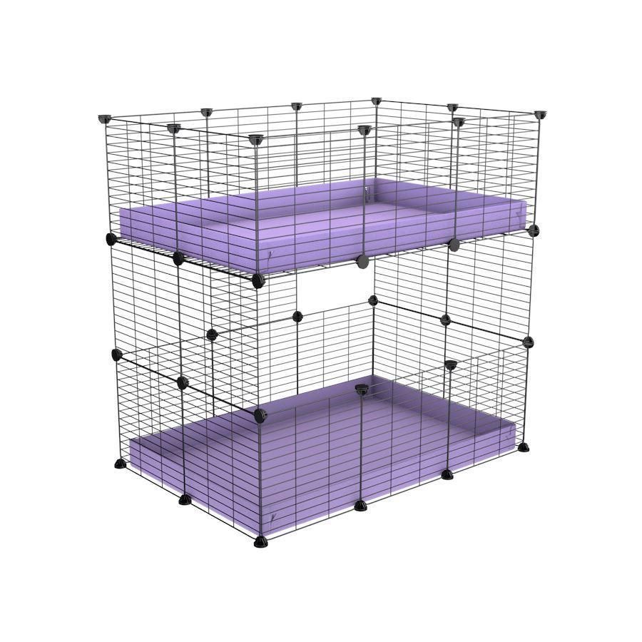 Cavy cage double 3x2