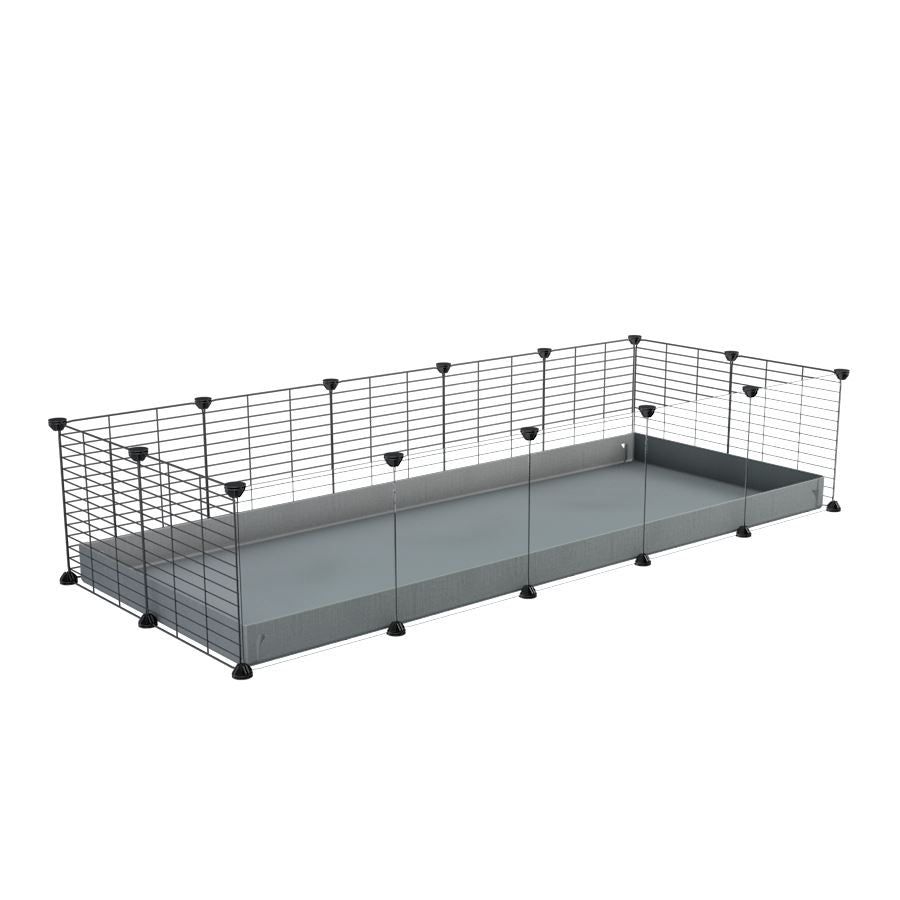 Cavy cage 5x2 avec plexiglass