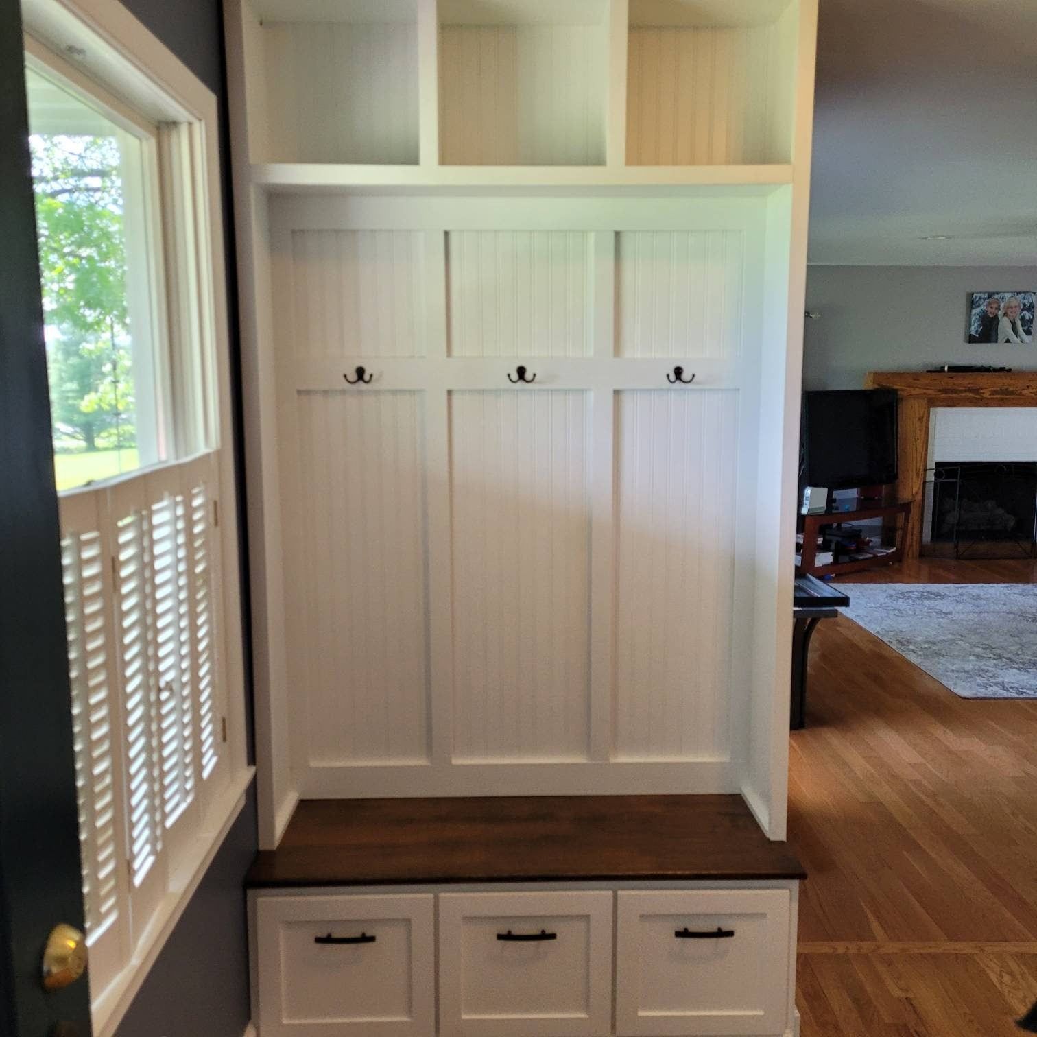 Mudroom  locker and organizer