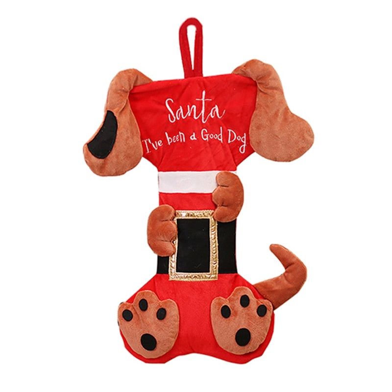 Adorable Dog and or Cat Christmas Stocking