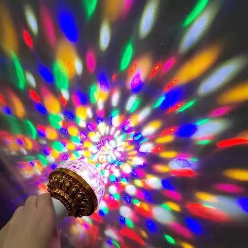 6W RGB LED Disco Ball Light Colorful Rotating Magic Lamp for Home Party Wedding Club Play-Stage DJ Lighting