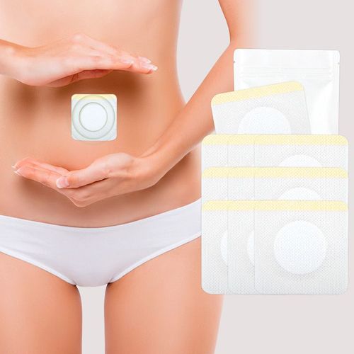 Low Value Castor Oil Wraps Organic Pressed Castor Oil Pack One-off Belly Button Sticker Breathable Castor Oil Belly Button Patch