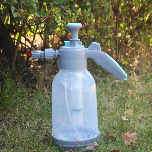 Manual Air Pressure Fan-Shaped Foam Spray Can Acid and Alkali Resistant Bottle With Nozzle for Car Washing Tools