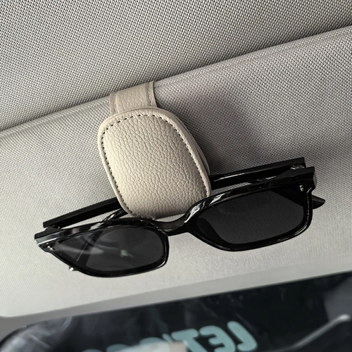 1pc Universal Car Sun Visor Glasses Clip, Auto Eyeglasses Holder, Vehicle Interior Accessories