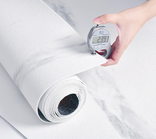 Peel and Stick Texture Soft Self-adhesive Pe Foam Wall Panel 3d Marble Pattern Mural Wallpaper