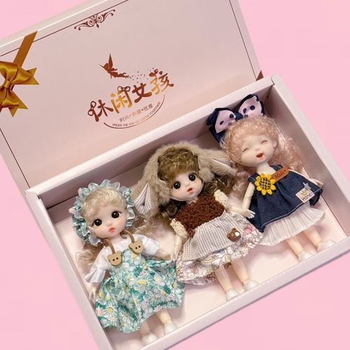 Princess Girl 17cm Doll Dress Up Gift💖