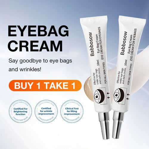 BUY 1 TAKE 1  Advanced Eyebag Cream  Eliminate eye bags  Reduce fine lines  Lighten dark circles