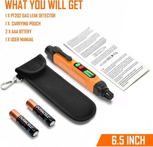 Portable Natural Gas Leak Detector Alarm Locate Gas Leaks of Combustible Gases Methane LPG LNG