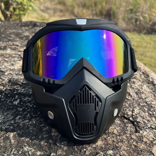 Anti Fog  Motorcycle Goggles with Mask