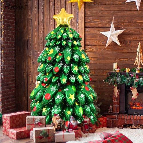 Inflatable Christmas Tree Balloon,130CM,Get a free pump