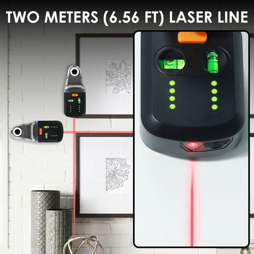 3️⃣🔴✨ 3-in-1 Laser Level with Red Laser ✨🔴📏