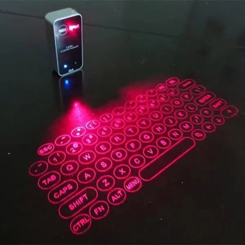 The smallest keyboard laser projection virtual mini mobile phone computer universal