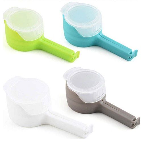 4-Piece portable household Food Snack bag sealing Clip