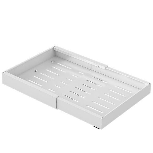 Expandable Pull Out Cabinet Organizer Drawer with Adhesive Film Slide