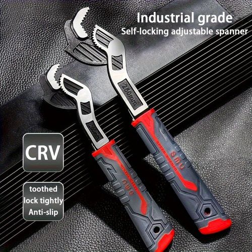 26.5CM  Open-ended adjustable self-locking spanner