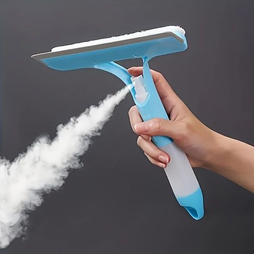 3-in-1 Multifunctional Glass Cleaner with Spray Bottle