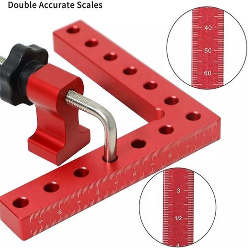 90 Degree Positioning Square Fixing Clip Right Angle Clamp 140*140mm