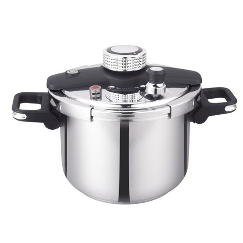 6L Thickened Stainless Steel Automatic Rotary Pressure Cooker