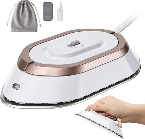 Mini Clothing Wrinkle Remover Iron with Ceramic Base