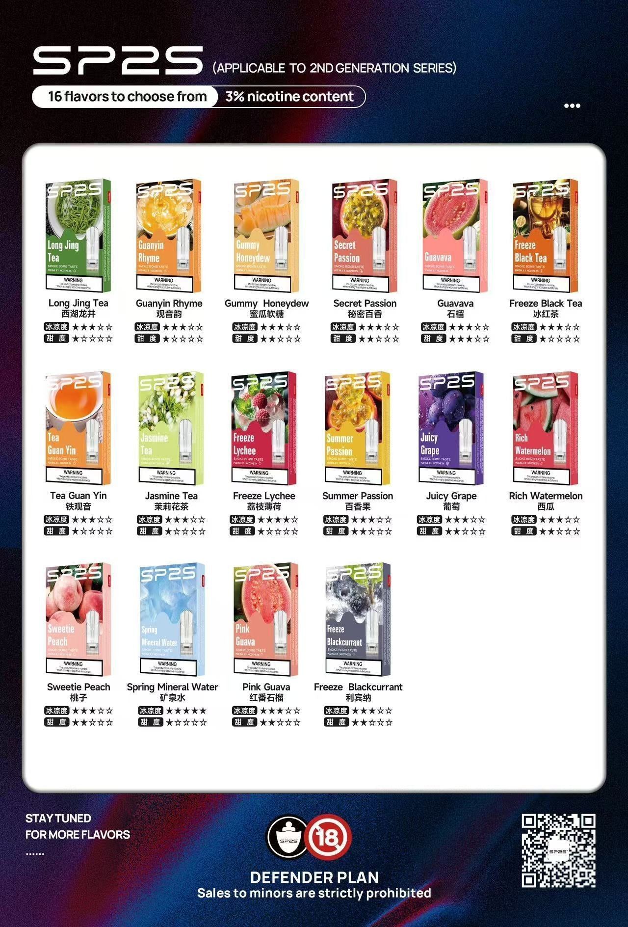 SP2S國際版煙彈新品上市通配一代RELXlanailia等一代主機台灣現貨