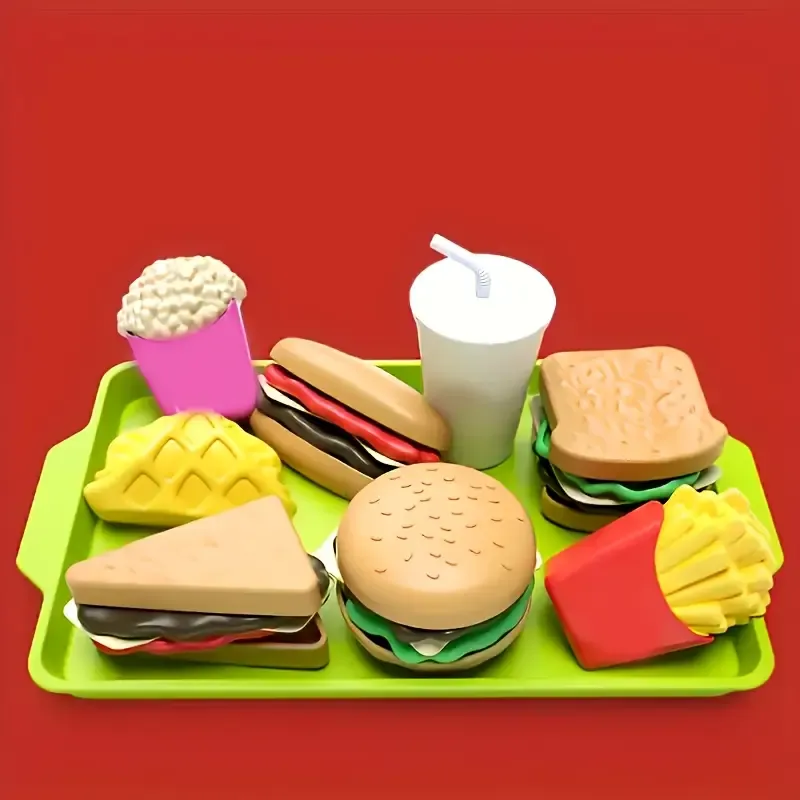 Hamburger Shop French Fries Toy Set