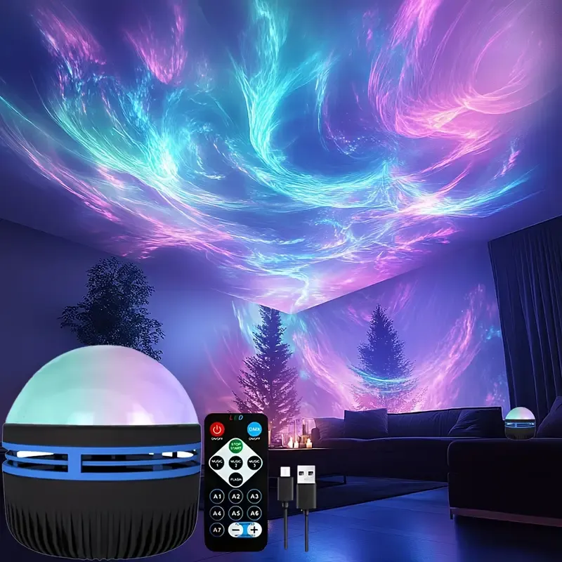 Aurora borealis projector