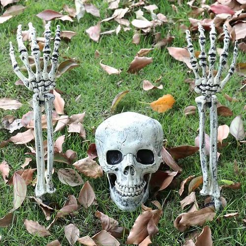 Halloween decoration skeleton simulation props
