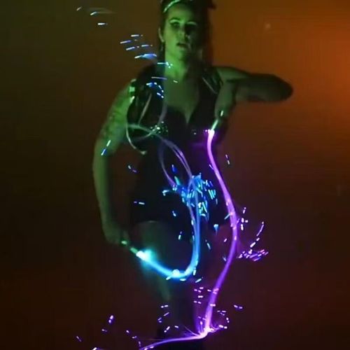 Lighting Whip Fiber Optic LED Lighted Whip, Colorful Points, Dance Whip, Bar, Nightclub, Atmosphere, Dancing, Internet Celebrity, Dancing Whip, Light