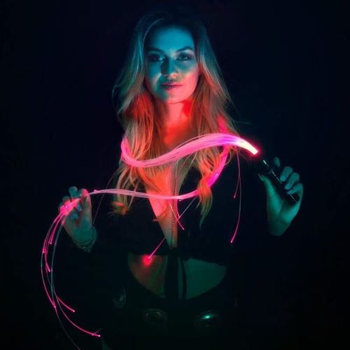 Lighting Whip Fiber Optic LED Lighted Whip, Colorful Points, Dance Whip, Bar, Nightclub, Atmosphere, Dancing, Internet Celebrity, Dancing Whip, Light