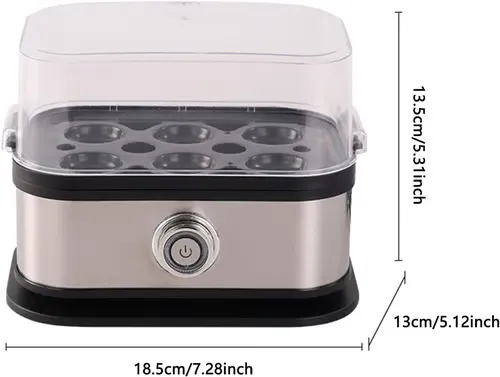 🏆Flash Sale⚡ 50K SOLD! Almost Gone 💥Effortless Egg Cooking with the Ultimate Stainless Steel Egg Cooker 🍳✨ Best gifts