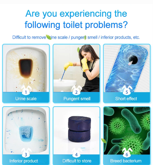 Bathroom Deodorizing Long Lasting Fragrance Cleaner