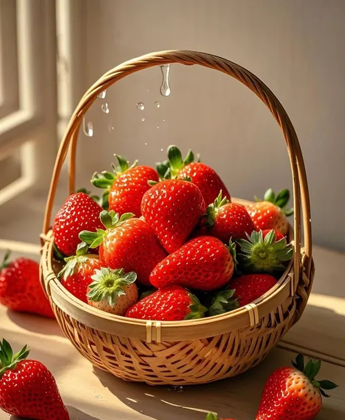 🍓Strawberry Seeds Seasonal Cream Strawberry Pot Plant Home Balcony Growing Hardy