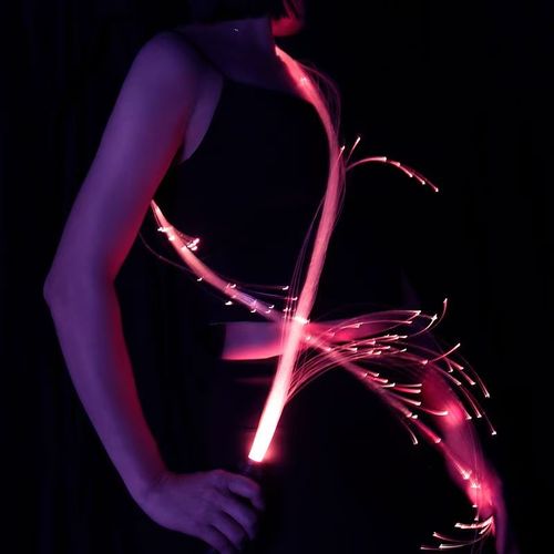 Lighting Whip Fiber Optic LED Lighted Whip, Colorful Points, Dance Whip, Bar, Nightclub, Atmosphere, Dancing, Internet Celebrity, Dancing Whip, Light