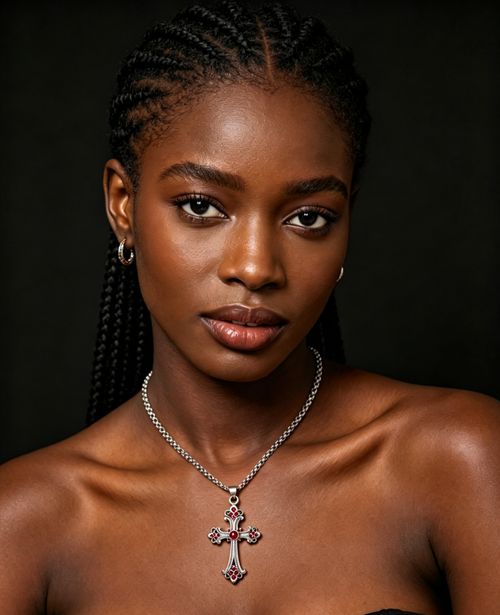 Elegant Cross Necklace Perfect Gift for Daily & Festival Occasions