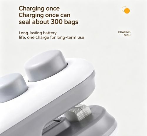 Mini USB Rechargeable Bag Sealer, 2-in-1 Heat Sealer & Cutter