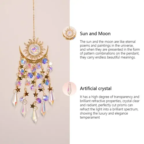 🌈 Embrace the Magic of Light ✨ Rainbow Maker Suncatcher – For a Peaceful, Colorful, and Dreamy Atmos
