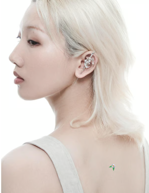 MYTH OF THE MOON Ear Hook Needle Piercing Earring♥