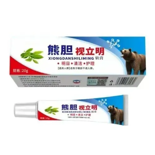 The bear bile antibacterial eye cream, strongly recommended by the Chinese Academy of Sciences,This herbal formula has antibacterial and cleansing effects, relieving eye fatigue and dryness, and helping to prevent and improve myopia. Gentle and non-irritating, it's suitable for the whole family. It effectively protects eye health, keeping your eyes comfortable and clear at all times.