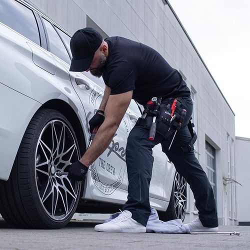 Multi-Functional Tool Holster Bag, Wear-Resistant Leg Pouch with Quick-Release Buckles, Secure Tool Organizer for Electricians, Mechanics & Field Technicians