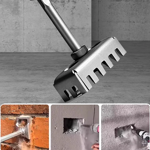 💪Square Hole Cutter for Electrical Box Cutout Saw Socket Slot Cutter