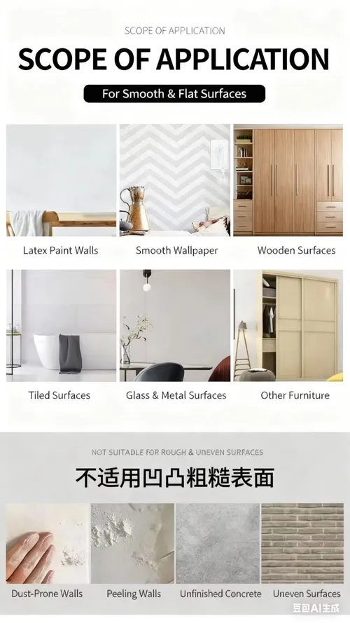Unbreakable Flexible Acrylic Full-Body Mirror Stickers (Dorm&Bedroom&Bathroom&Wardrobe Inner)