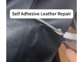 Buy one, get one free：Self-Adhesive Leather Refinisher Cuttable Sofa Repair-(black)